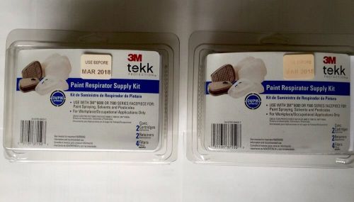 3M  Paint Respirator Supply Kits ( 2 Kits Total )    The Last 2 Kits I have