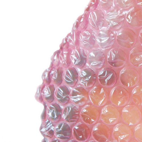 BUBBLE WRAP/BAGS in 12 CUBE BOXES RECYCLED EBAY SHIPPING LARGE SMALL CLEAR PINK
