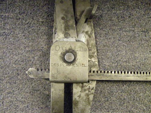 Vntg Machinery Do All Band Saw Lever Action Feed Excellent Condition Part *LOOK*