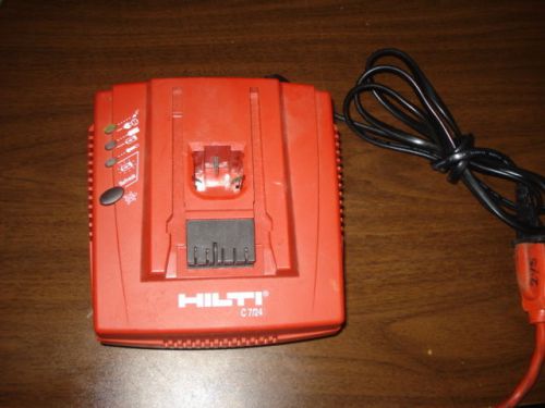HILTI C 7/24 BATTERY CHARGER 115/120 V  USED