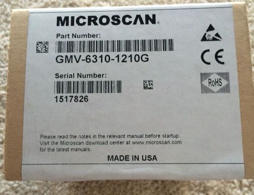 Microscan GMV-6310-1210G Vision MINI Xi Smart Camera Industrial Bar code Scanner