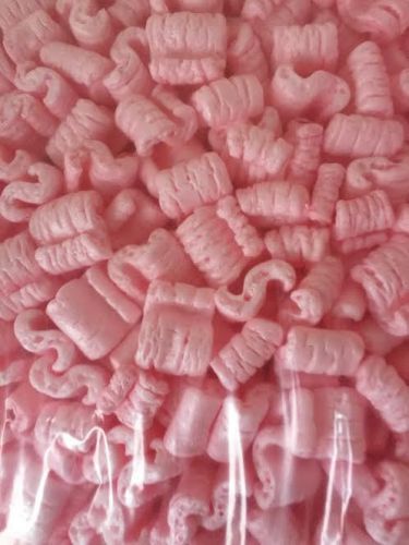 Pink Packing Peanuts 24 Cubic Feet Brand New Anti Static Free Shipping