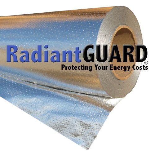 Radiant barrier - 500 square feet radiantguard® &#034;classic&#034; foil insulation for sale