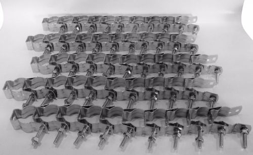 Lot of 50 - 3/4 in Conduit Hanger with Nut Bolt Dottie PH-75B Made in USA