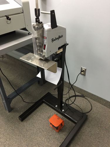 Isp binderymate stitcher with stand - saddle staple / flat staple up to 40 sheet for sale