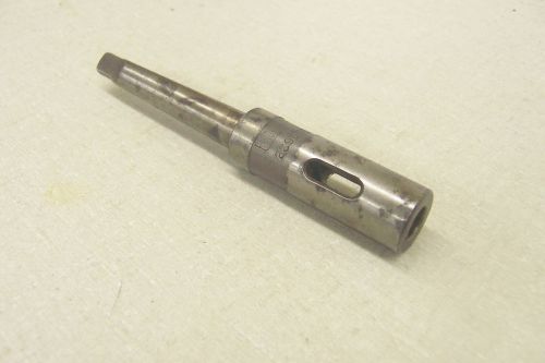 Federal Morse taper adapter. 00MT to #1MT