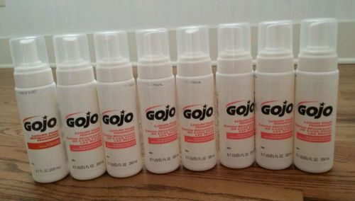 GOJO Luxury Foam Handwash 6.7 oz or 200 ml each @ lot of 8  USA