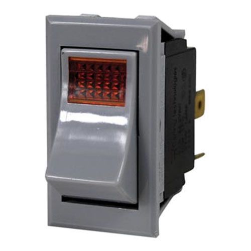 All Points 42-1051 On/Off Lighted Rocker Switch - 20A/250V, 240V Lamp