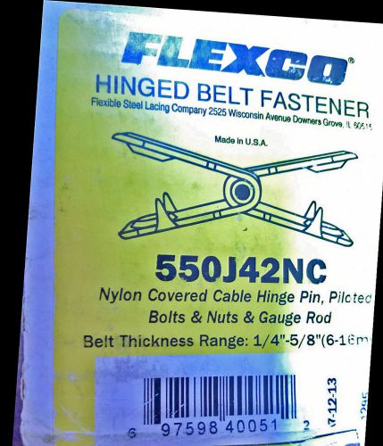 Hinged Belt Fasteners 42&#034;