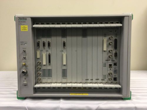 ANRITSU MD8480C W-CDMA Signalling Tester with 8 Modules &amp; 4 Options Installed