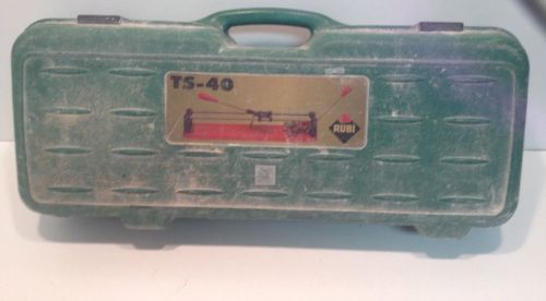 Plastic case box for rubi ts-40 17&#034; professional tile cutter (case only) for sale