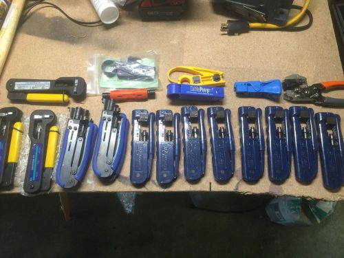 Lot Of RG compression And Prep Tools