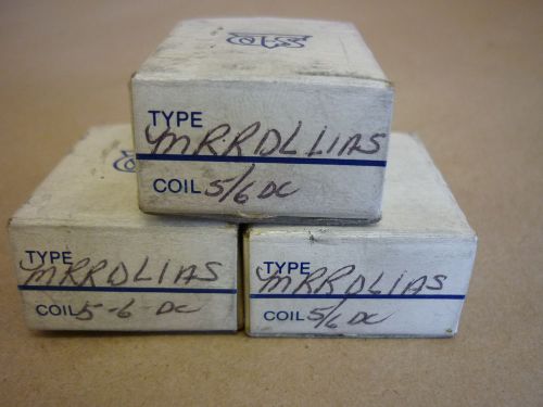 LOT OF 3 STRUTHERS DUNN / DUNCO RELAY MRRDLIAS 5-6DC NEW