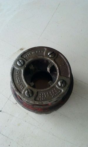 Ridgid 12R 12-R 1 1/4&#034; Die Head with dies and FREE SHIPPING
