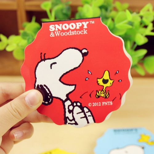 M&amp;g authentic 60 pcs 76*76 red  snoopy stick note sticky memo new for sale