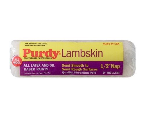 Purdy 140636093 lambskin 9-inch x 1/2 nap roller cover for sale