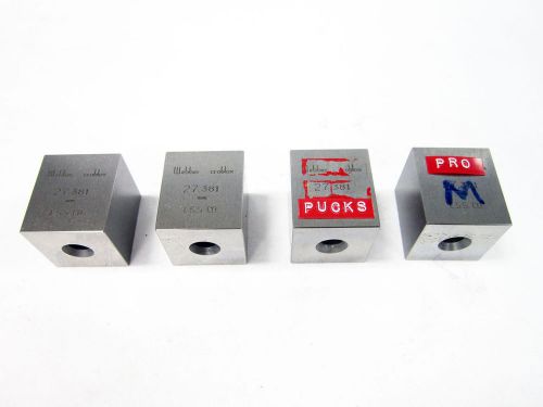 Lot of four 27.381mm gage block 27.381 millimeter gauge webber croblox starrett for sale