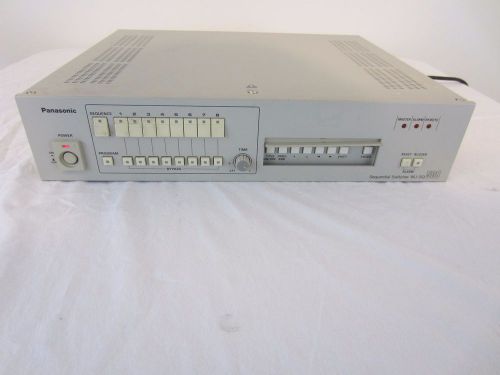 Panasonic WJ-SQ508 Sequential Switcher Security System Switcher WJSQ508