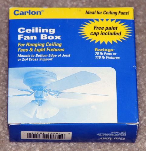 Carlon ceiling fan box kit for sale