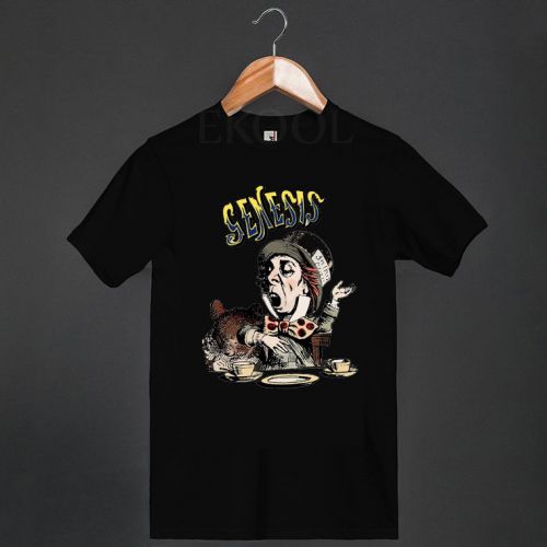 Genesis Mad Hatter T-Shirt Seconds Out Trick Of The Trail Lamb Lies Dow