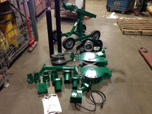 Used greenlee 6005 cable pulling package 6500# great shape 56359 for sale