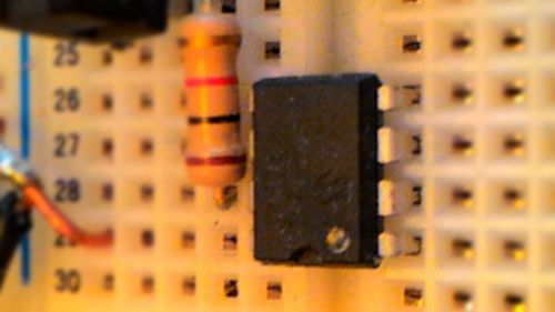 12F683 PIC Microcontroller programmed