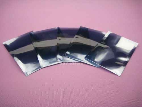 New 100 Silver Gray ANTI Static Bags Small Size 1.5&#034; x 3&#034;_40 x 80mm