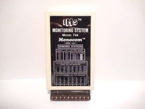 Monocom Monitoring System Model 744 Series 1632 IMS