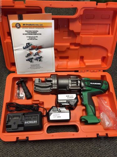 BN Products Diamond DCC-2018HL CORDLESS REBAR CUTTER W/2 BATTERIES AND CHARGER