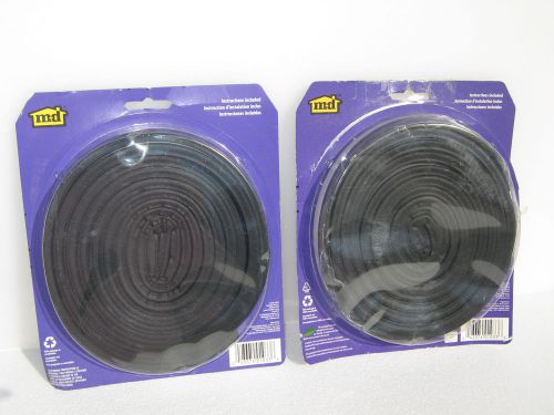 Lot of 2 MD Rubber Weatherseal Marine &amp; Auto All Climate  Premium Durability New