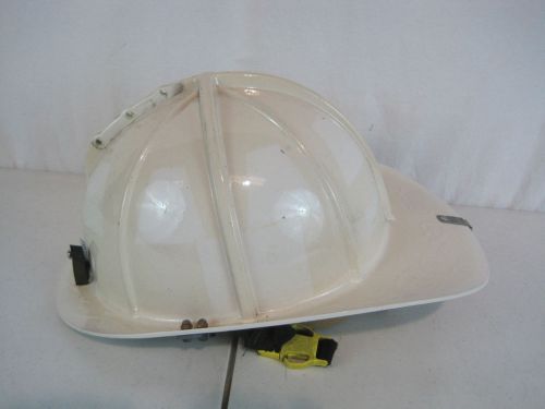 Cairns Firefighter White Helmet Turnout Bunker Gear Model 1010 (H518)