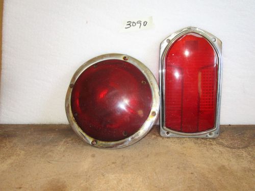 Tail Light Guide R8-53 Red Lens 5941749 1965 IHC Model 00-8190 Fire Truck