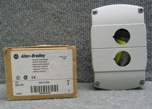 Allen-Bradley / Allen Bradley / AB,800F-2PM 2 HOLE GRAY PLASTIC ENCLOSURE