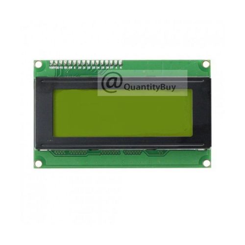 Serial IIC/I2C 2004 20X4 Character LCD Module Display(Yellow Green)For Arduino