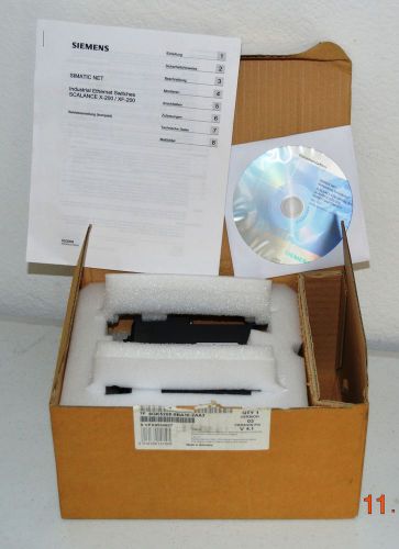 Siemens simatic net 1p 6gk5208-0ba10-2aa3 ethernet switch **new in box** for sale