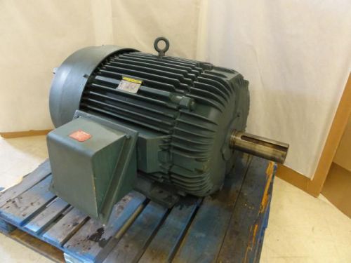 154901 old-stock, baldor ecp4410t-4 ac motor, 125hp, 460v, 1785rpm, 3ph for sale