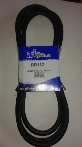 A &amp; I Products Belt BB112 B-section Dbl Angle 5/8&#034; X 115&#034;