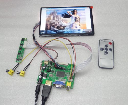 HDMI+VGA+2AV+Rear View Monitors+7inch 1280*800 N070ICG-LD1 IPS LCD