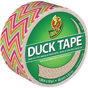 ShurTech Brands, LLC 280863 Duck Tape Colored Duct Tape-ZIG ZAG DUCK TAPE
