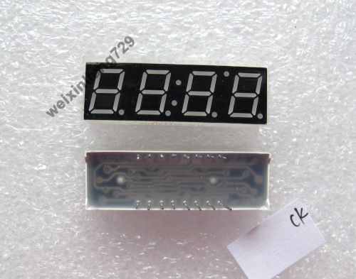 10pcs 0.39  inch 4 digit led display 7 seg segment common anode ?  red clock for sale