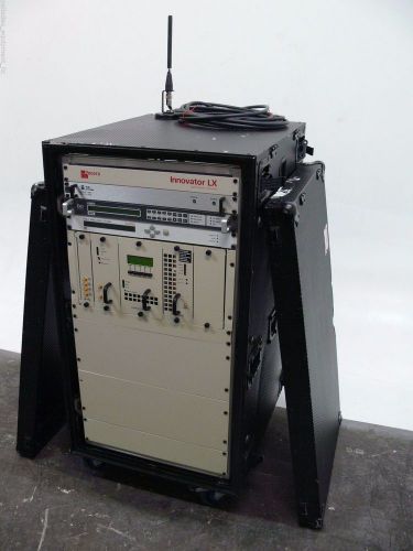 Axcera innovator lx digital television transmitter w/ gps clock, dvb mod &amp; demod for sale