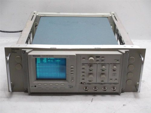 Tektronix TAS475 4 Channel LCD Display Analog Oscilloscope 100MHz Rack Adapter