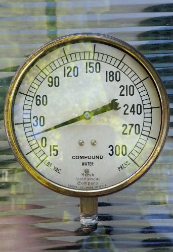 Vintage Fire Sprinkler gauge