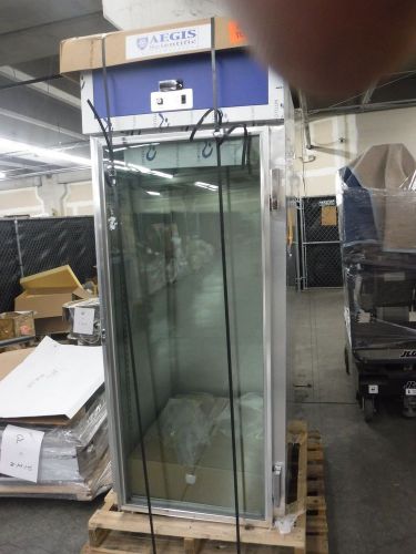 Aegis scientific 1-rg-25 : 25 cuft laboratory refrigerator 1 hinged glass door for sale