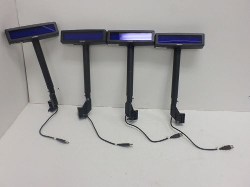 Lot of 4 pd2600 series pole displays (2601x00fep) for sale