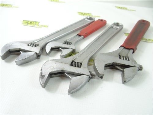 NICE LOT OF 4 CRESCENT WRENCHES CRESTOLOGY