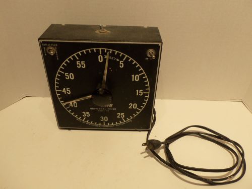 Vintage GraLab Universal 60 Minute Darkroom Timer External Switch Outlet Mod 168