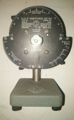 U-H-F Admittance Meter Type no. 1602-b detector
