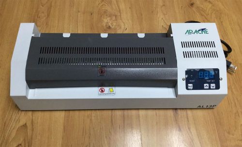 Apache al13p professional thermal laminator, 13&#034; a3 size, with four adjustable for sale