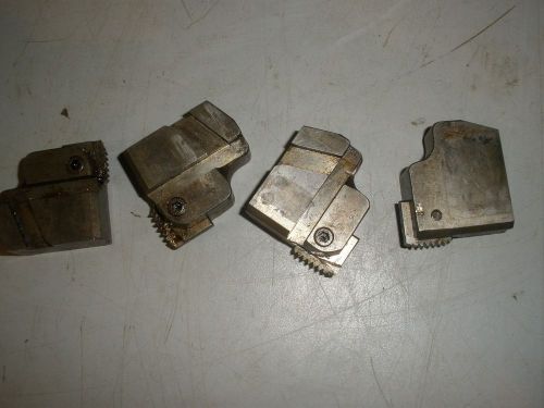 H&amp;G Style D Size 102 Die Chaser Head 4 Pcs. Set Insert Jaws
